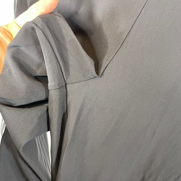 Athleta | Meridian Wide Leg Pants Side Stripes High Rise Black White Size Small - Picture 5 of 10